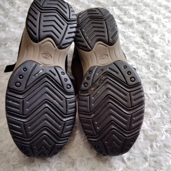 EASY SPIRIT WOMEN'S BROWN LEATHER MULES SIZE 8 1/2M - Picture 6 of 7